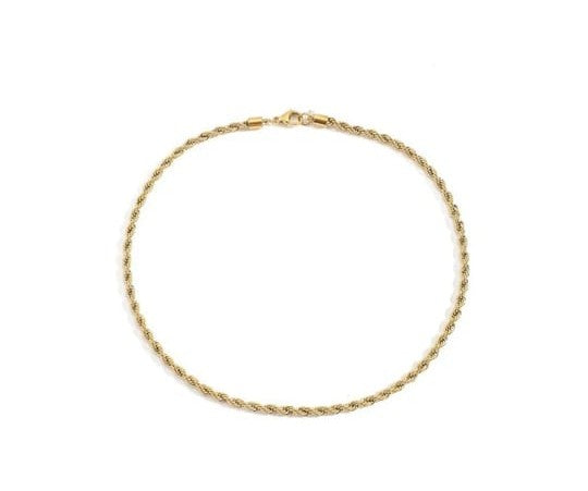 Pulsera torsal chapa oro