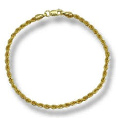 Pulsera torsal chapa oro