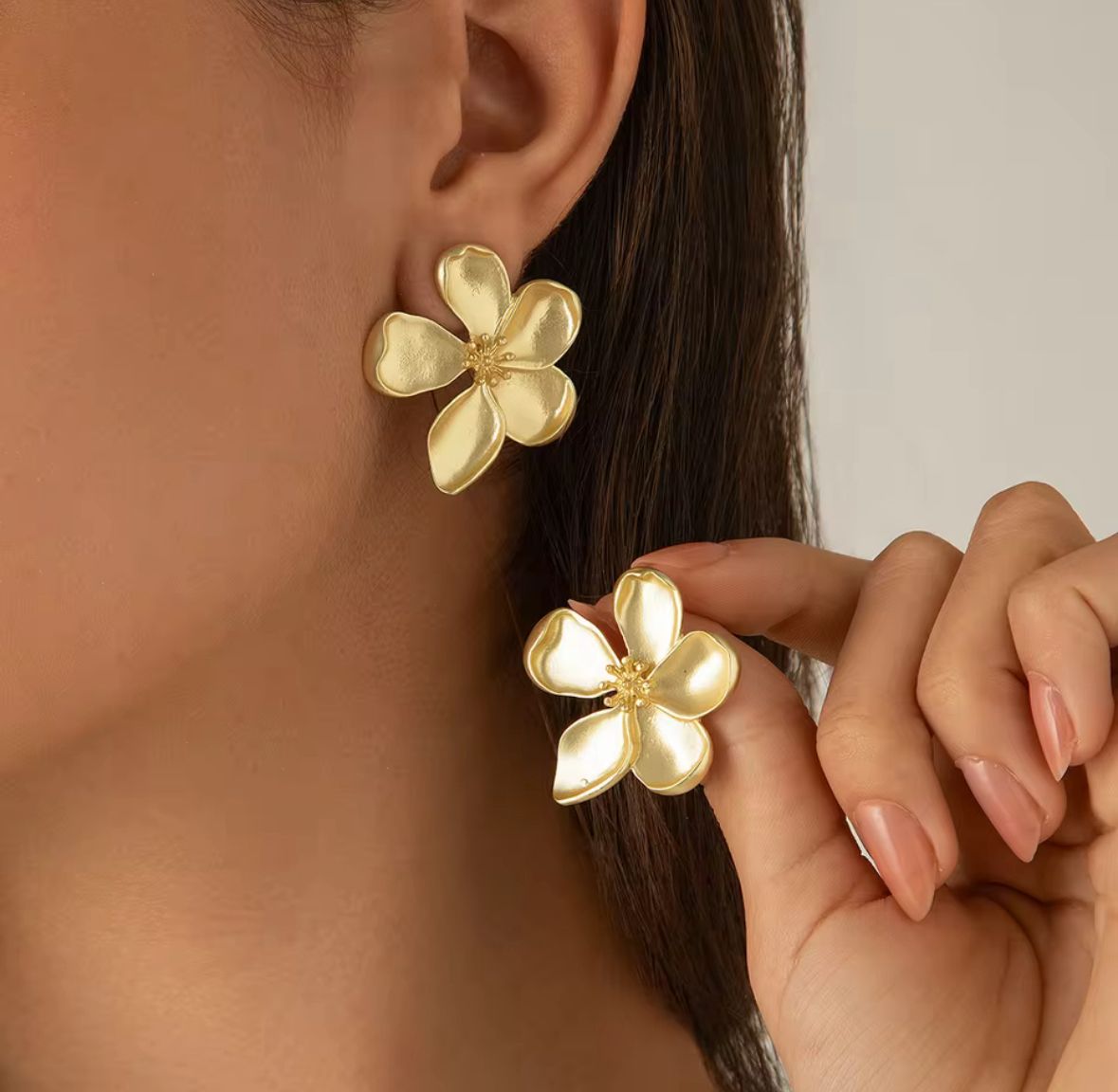 Aretes flor