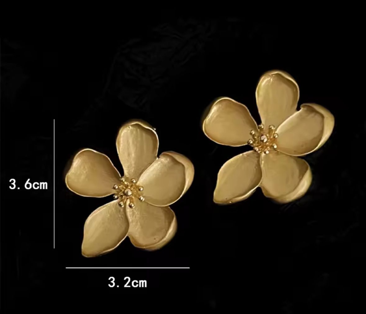 Aretes flor