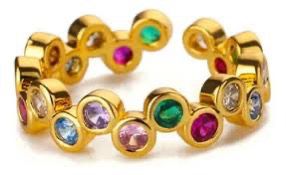 Anillo panal circonia