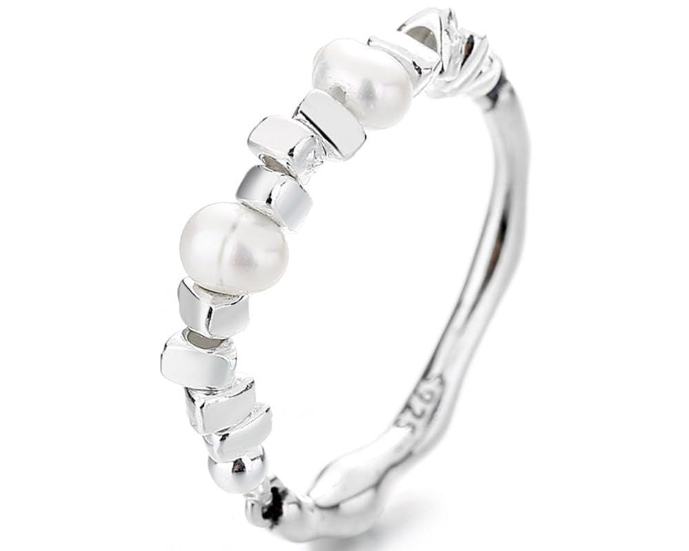 Anillo perlas