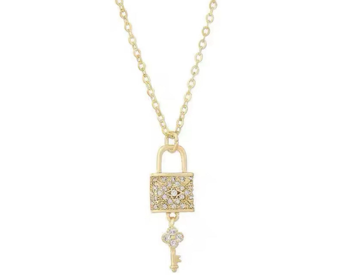 Collar candado circonia