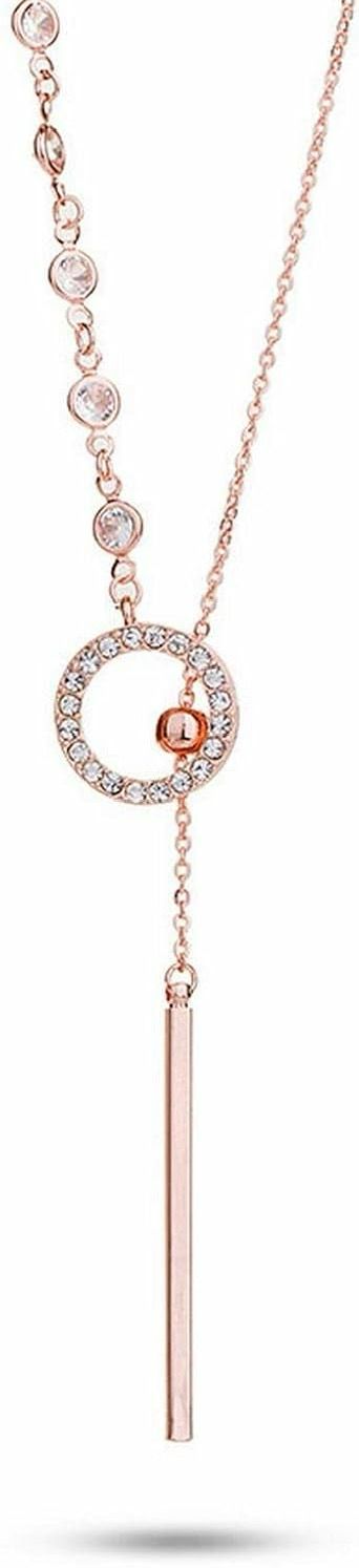 Collar largo circonia