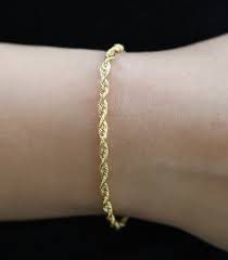 Pulsera torsal chapa oro