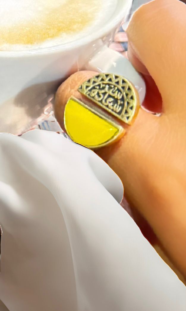 Anillo butter yellow autoajustable