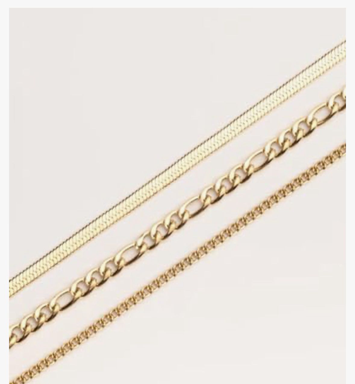 Collar tres cadenas