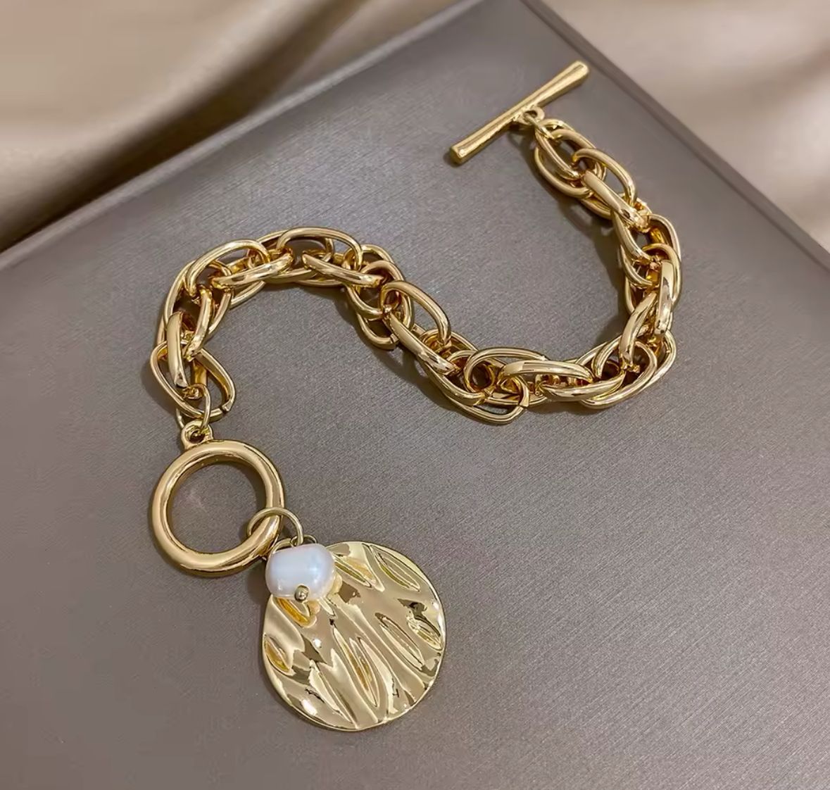 Pulsera cadena gruesa