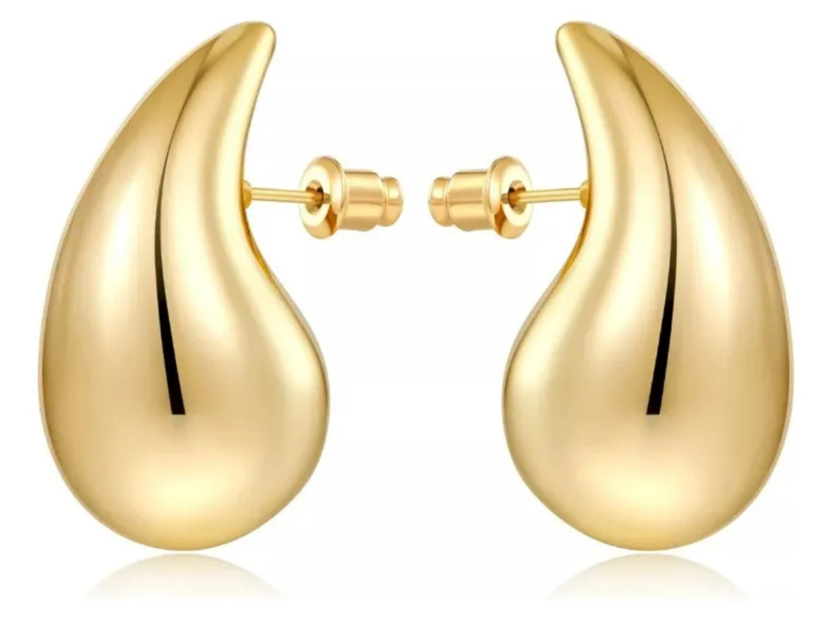 Aretes gota gold