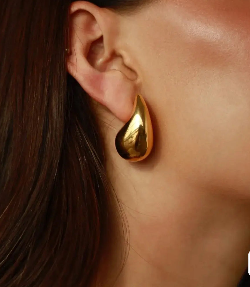 Aretes gota gold