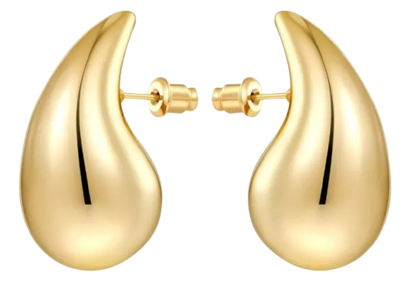 Aretes gota gold