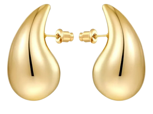 Aretes gota gold
