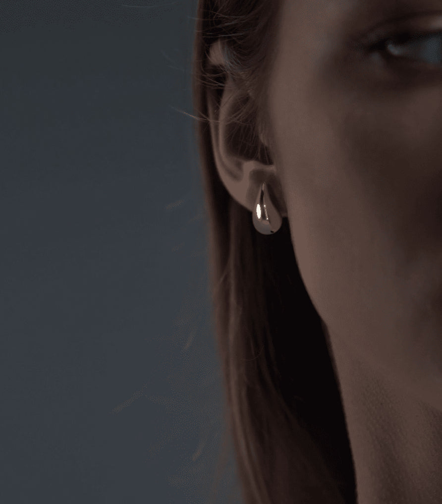 Aretes gota gold