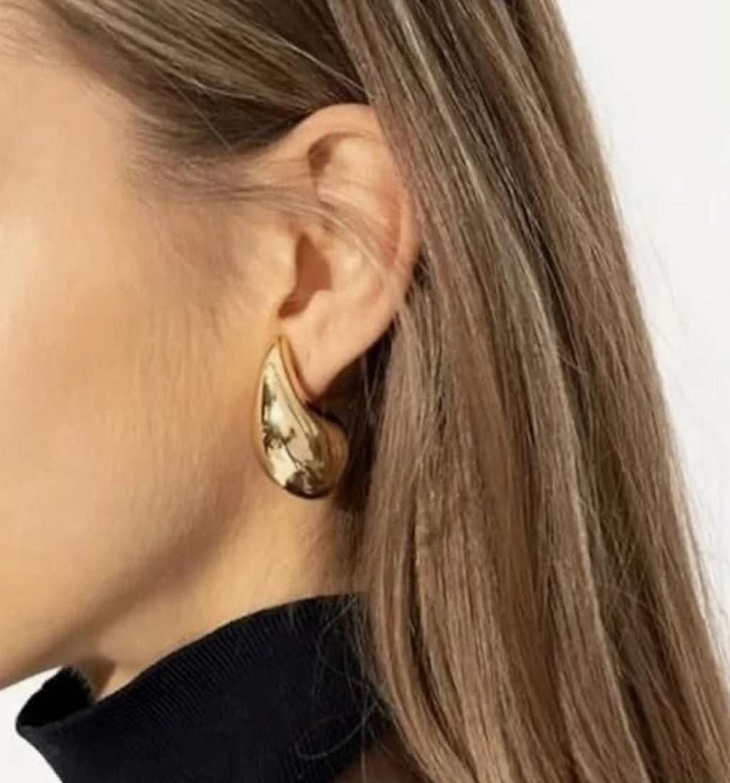 Aretes gota gold