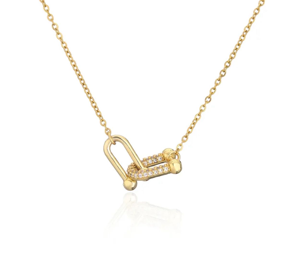 Collar estilo tiffany horseshoe