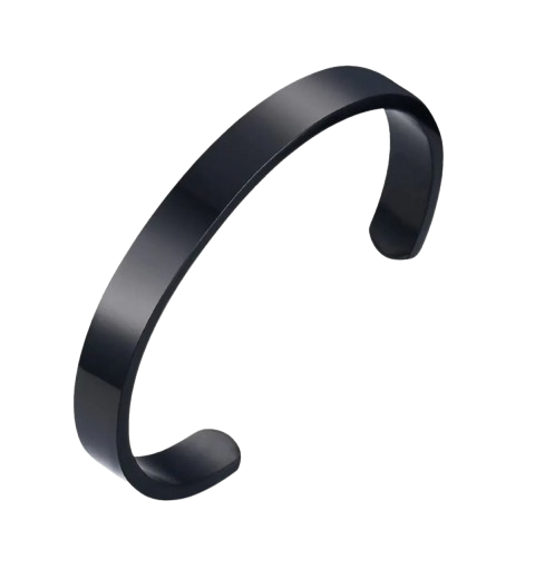 Brazalete negro hombre autoajustable