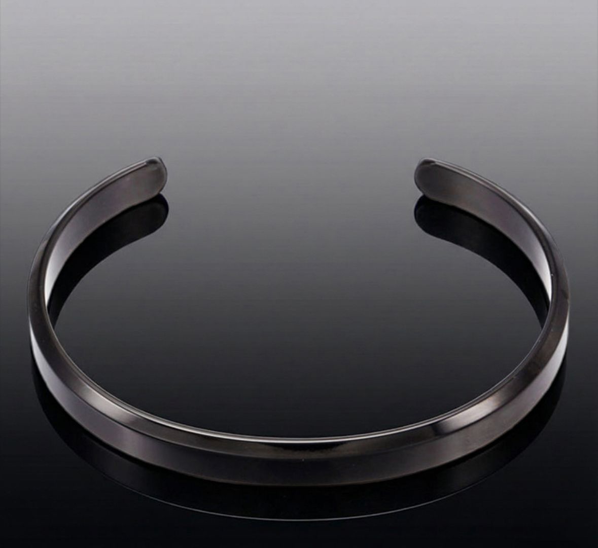 Brazalete negro hombre autoajustable
