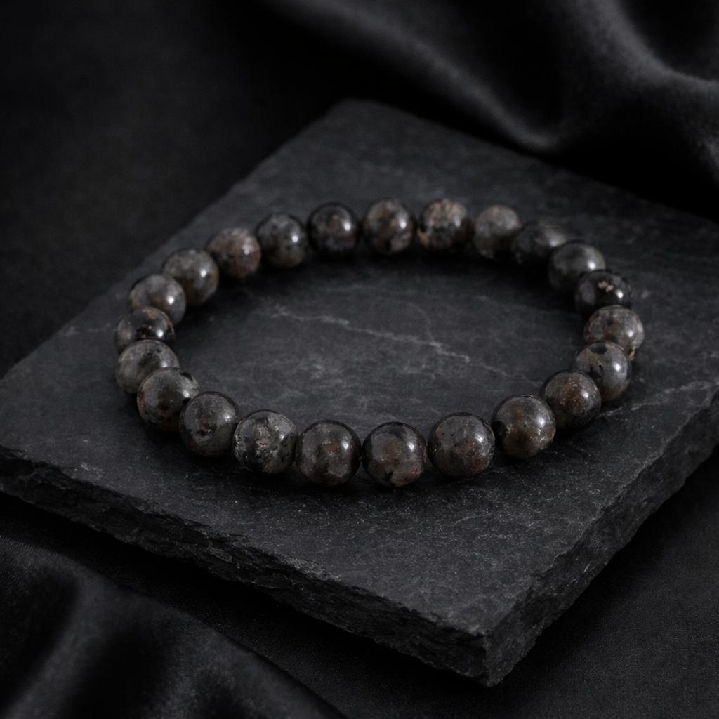 Pulsera piedra natural sodalita (yooperlite)