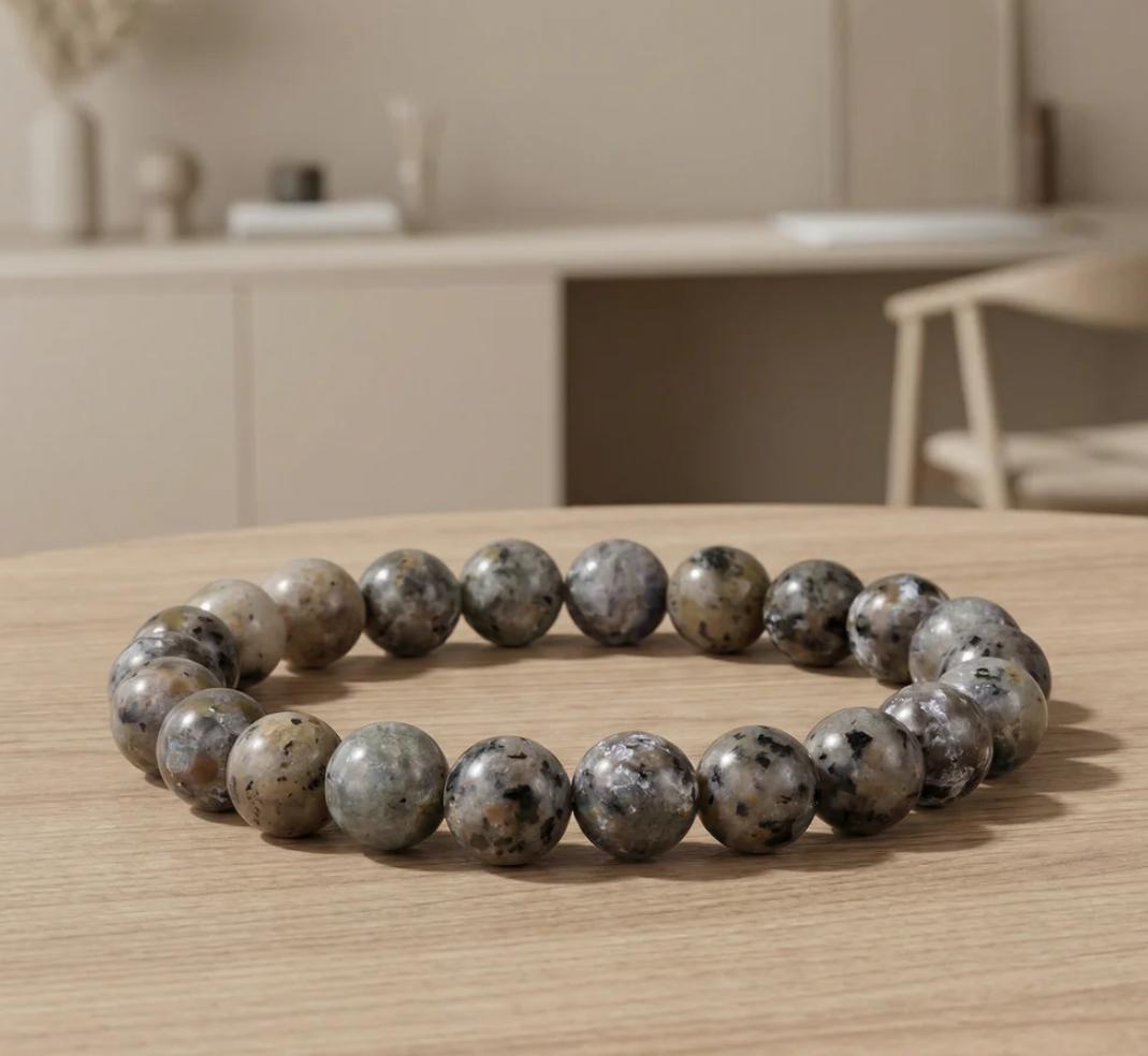 Pulsera piedra natural sodalita (yooperlite)
