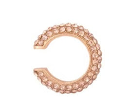Cuff dorado palo de rosa