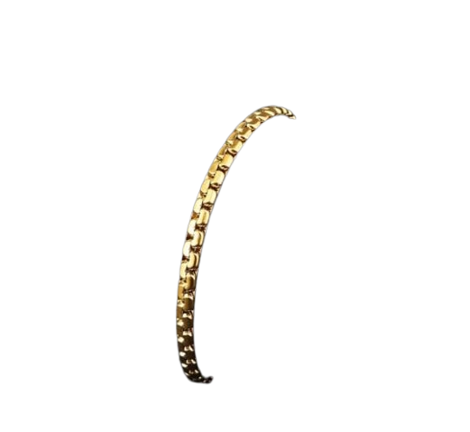 Pulsera eslabones cuadrados