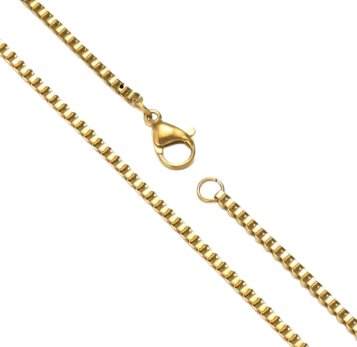 Pulsera eslabones cuadrados
