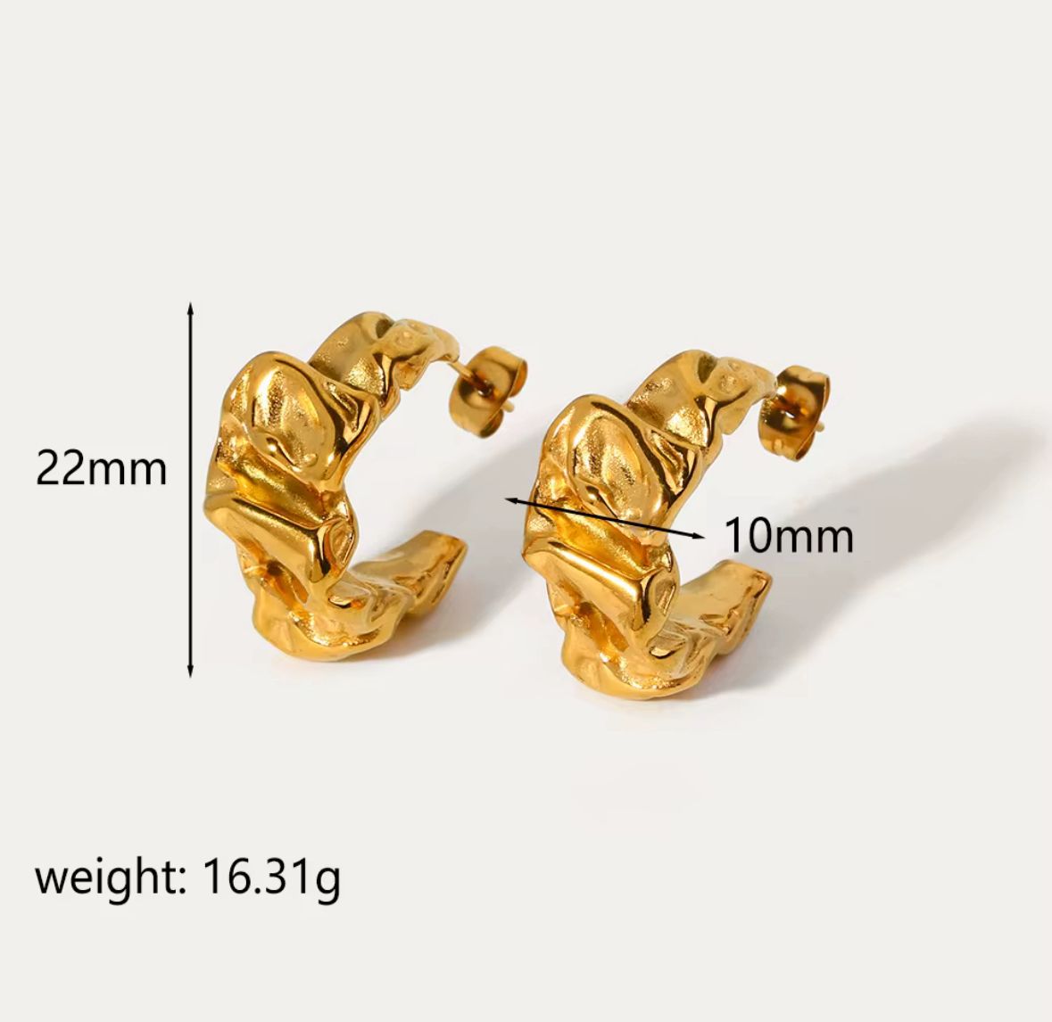 Hoops bold texturizados