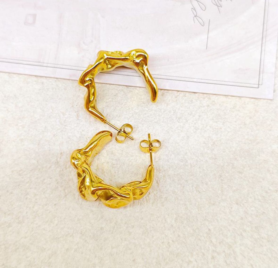 Hoops bold texturizados