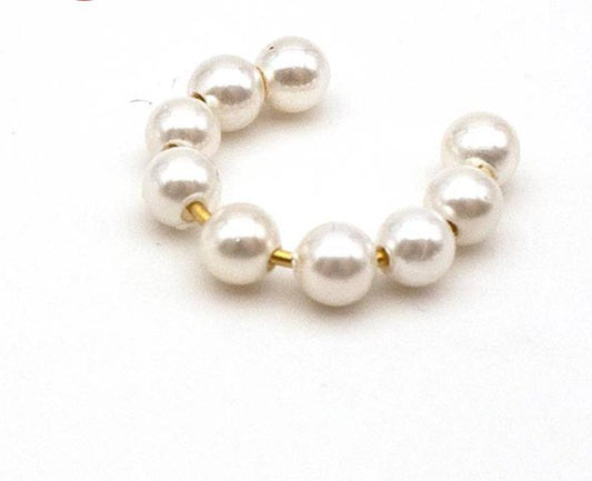 Cuff perlas ajustable