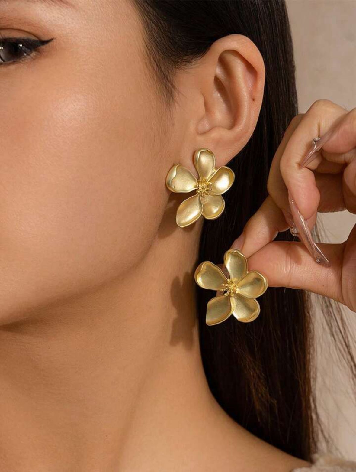 Aretes flor