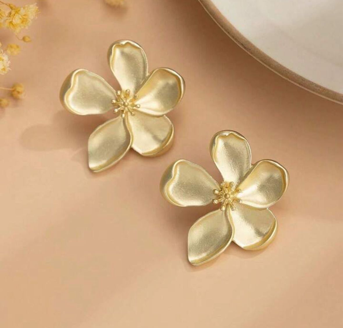 Aretes flor