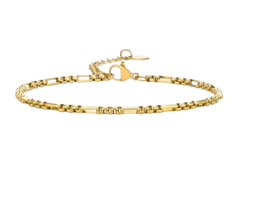 Pulsera eslabón combinado