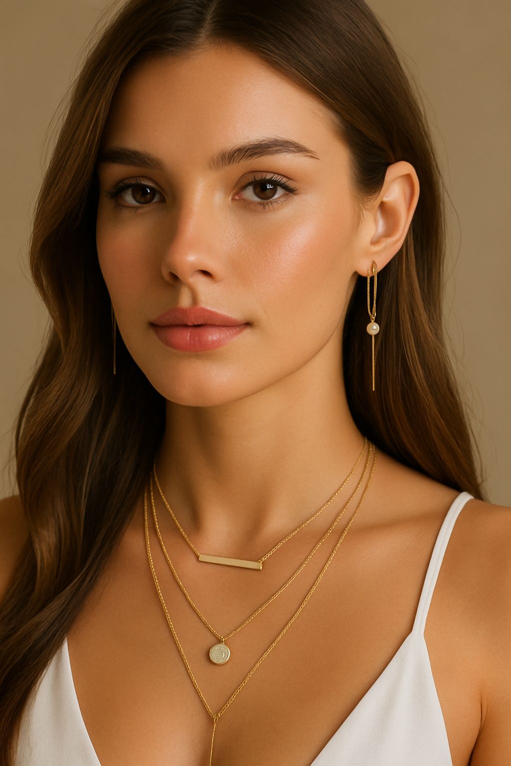 Collar triple dije