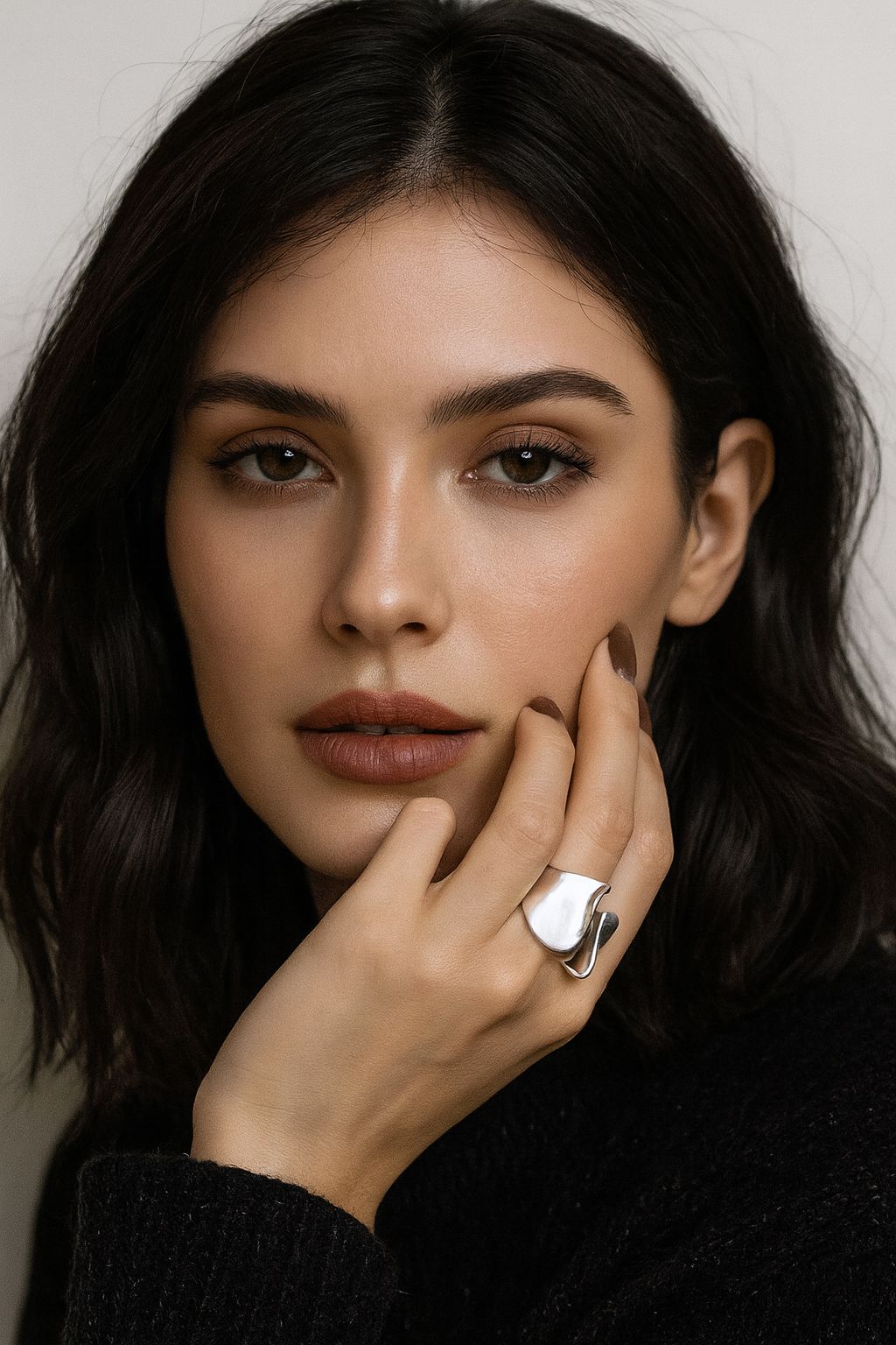 Anillo plata .925 minimalista autoajustable