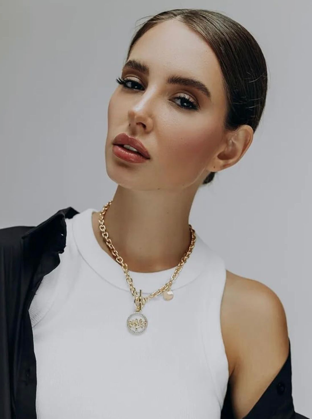 Collar dije arbol vida con circonia