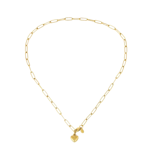 Collar charm corazón