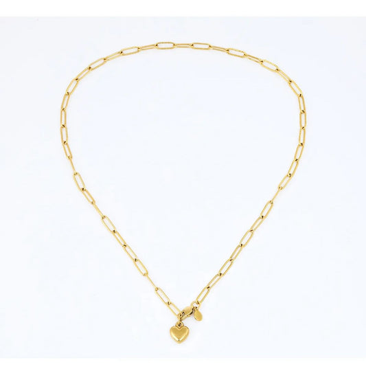 Collar charm corazón