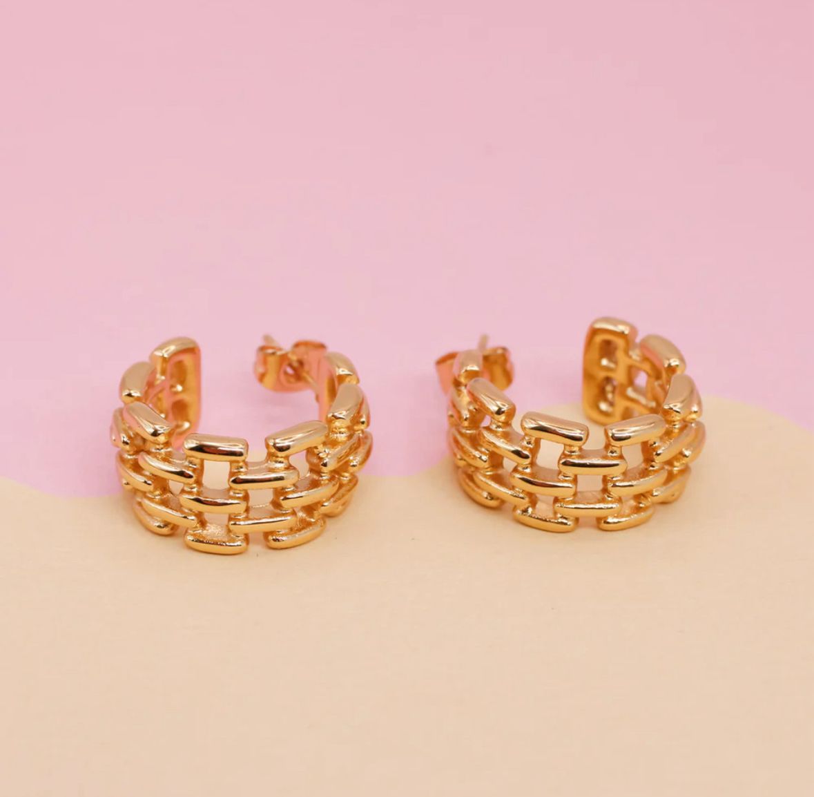 Hoops cadena chunky