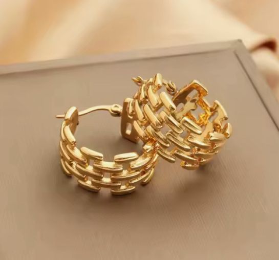 Hoops cadena chunky