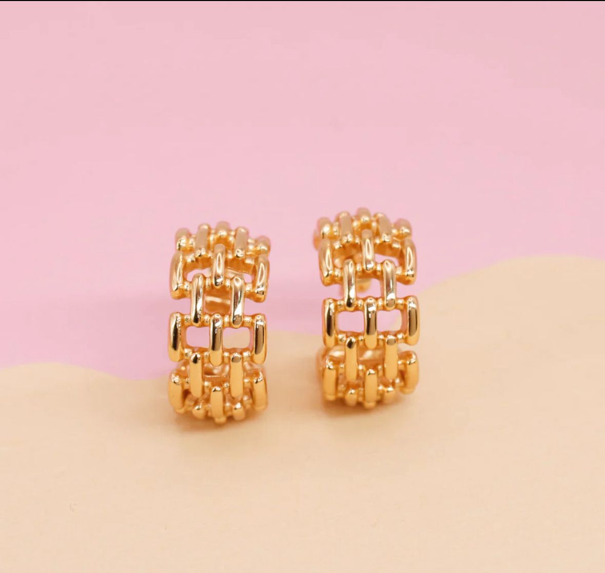Hoops cadena chunky
