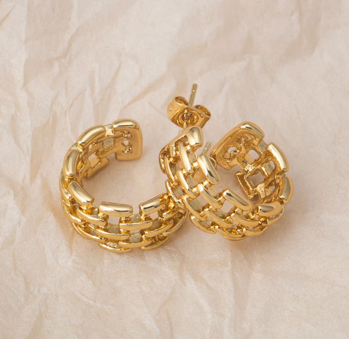 Hoops cadena chunky